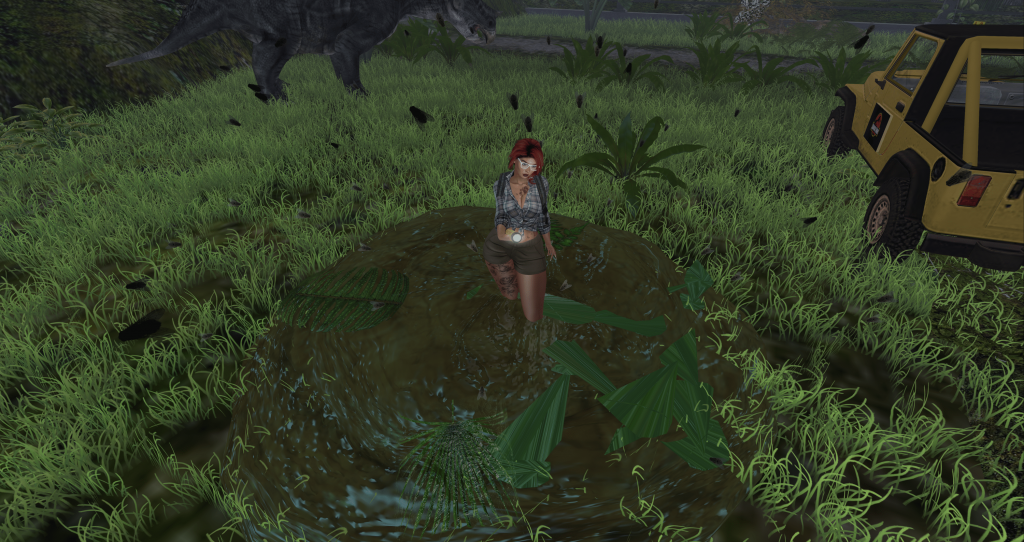 Jurassic Park in Second Life