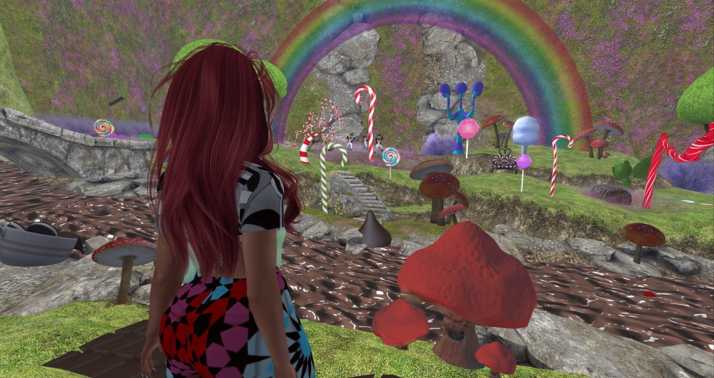 adventure in Willy Wonka's Factory in Second Life