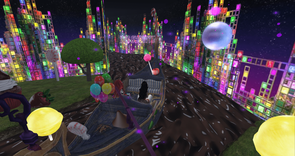 Adventures in Willy Wonka's Factory in Second Life