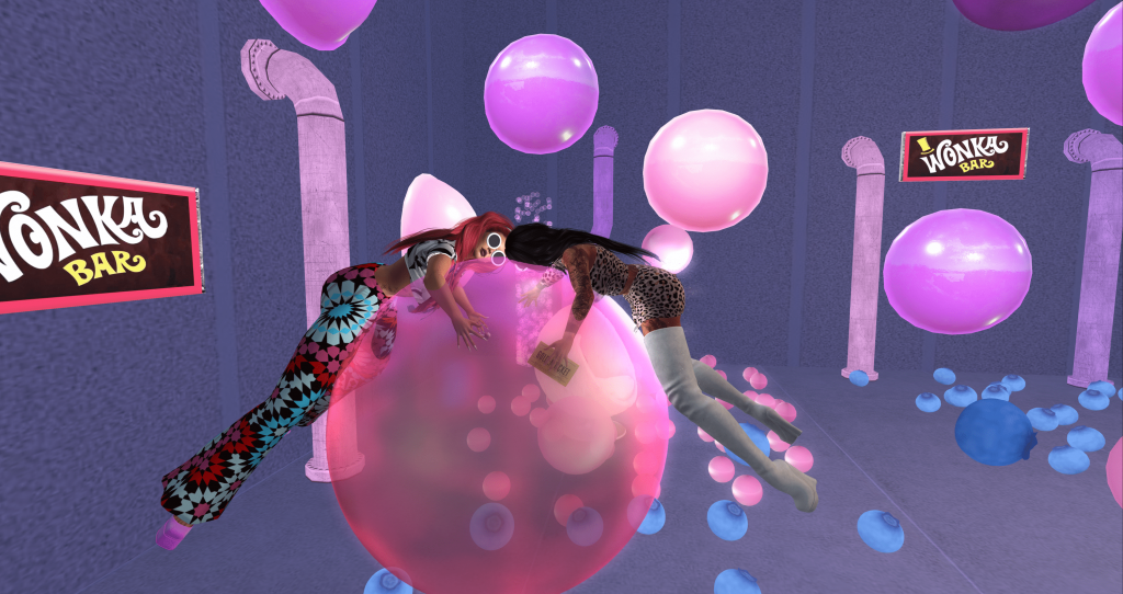 Adventures in Willy Wonka's Factory in Second Life