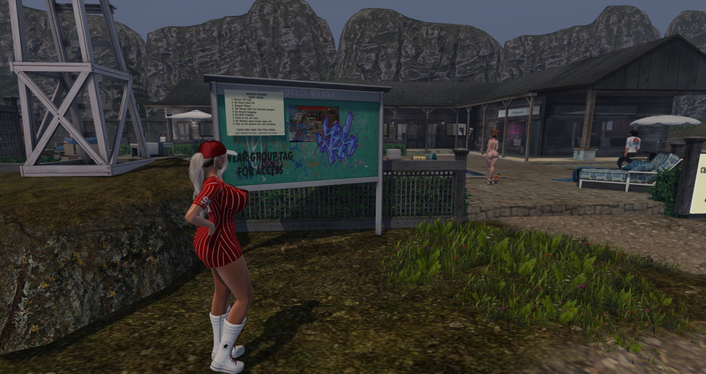 Jess Visits Sex Places in Second Life