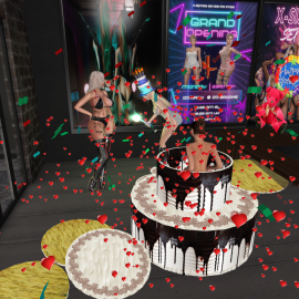 Celebrating a Birthday in Second Life | Barbies, Bikes and Bangs