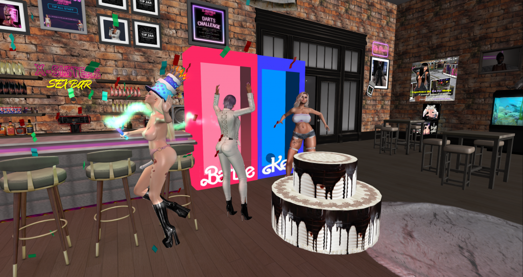 Celebrating a Birthday in Second Life