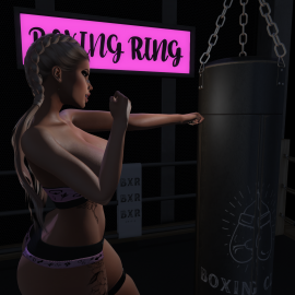 X-Girl vs X-Girl Boxing Event | Ultimate Second Life Orgy