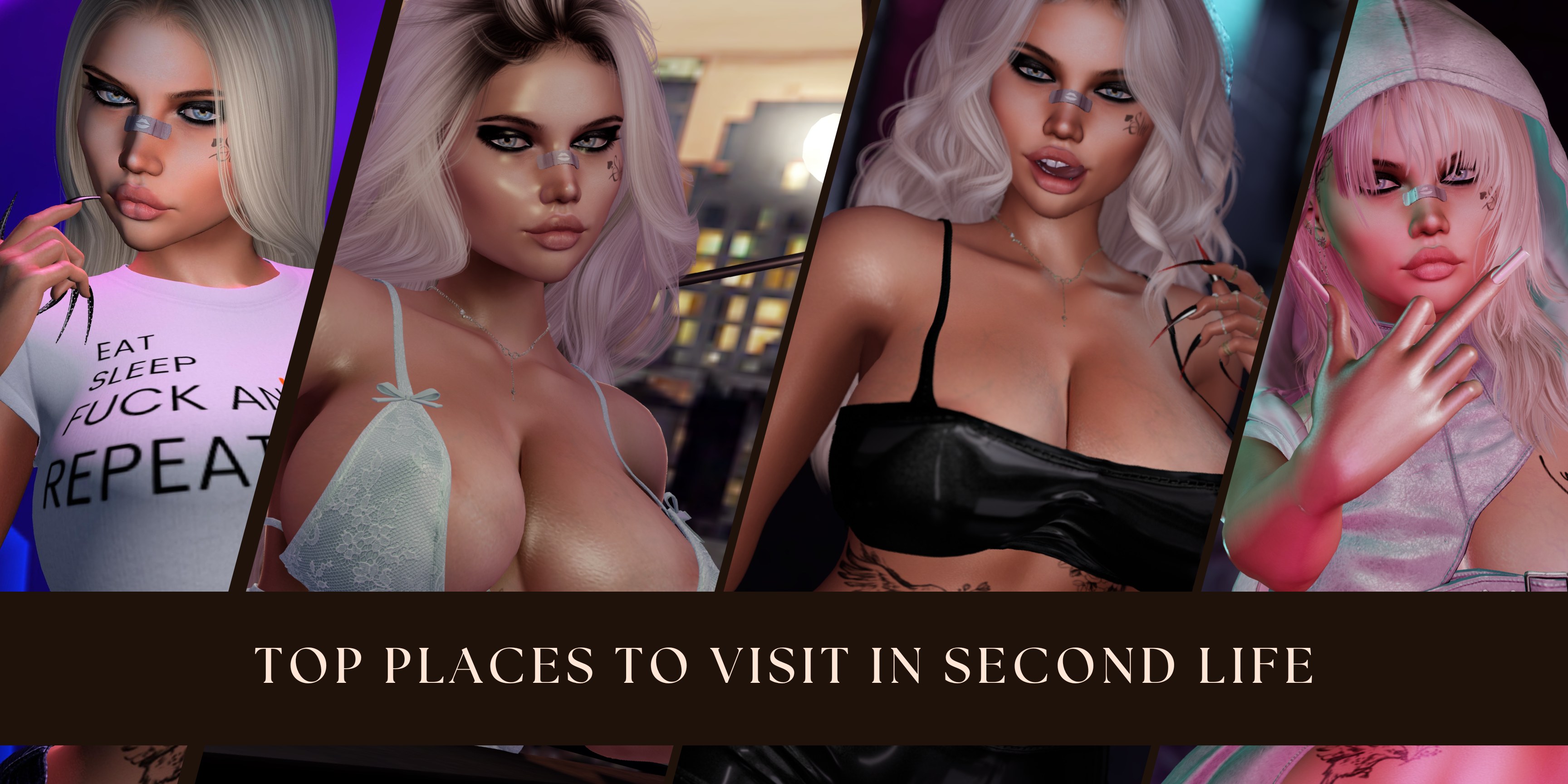 Top Places to Visit in Second Life